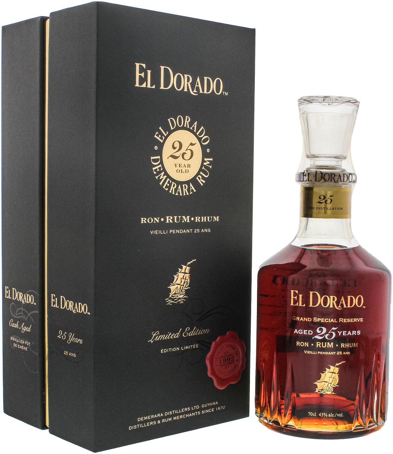 El Dorado Rum 25 Jahre