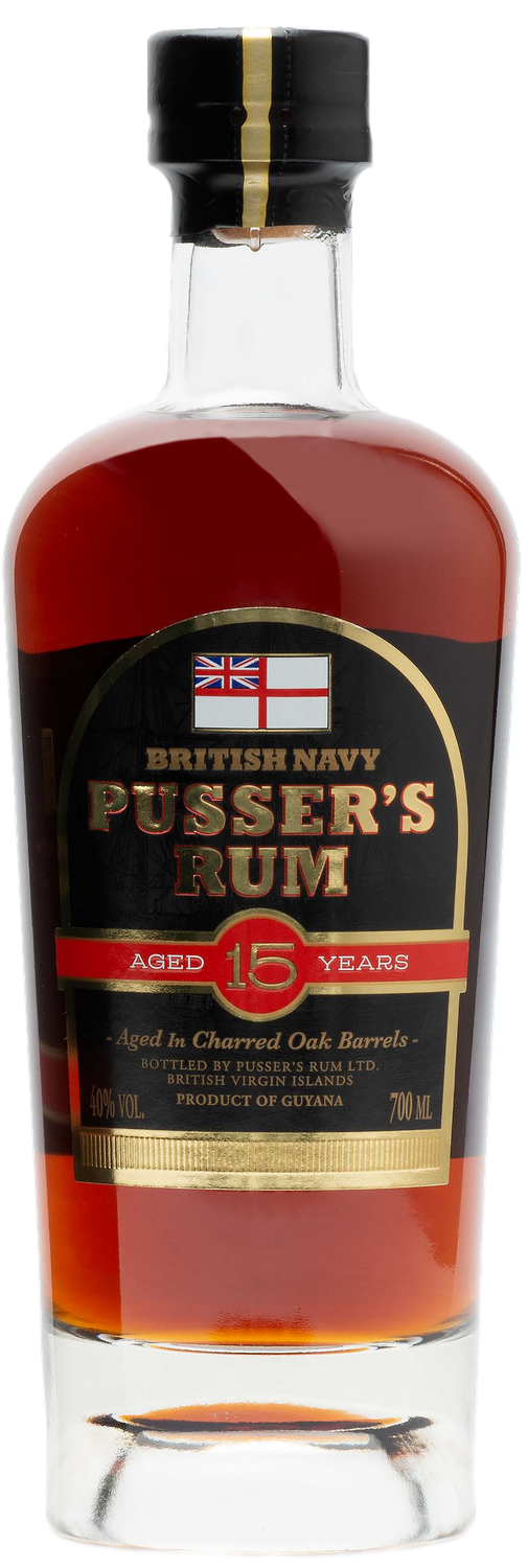 Pussers British Navy Rum 15 Jahre Nelsons Blood