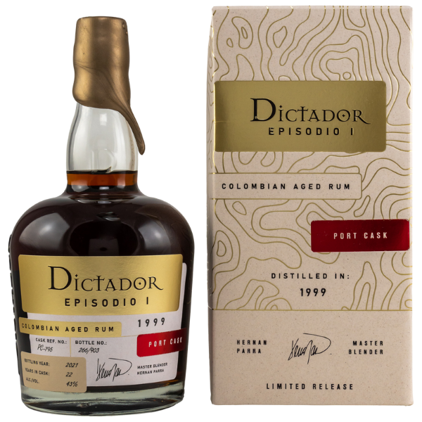 Dictador Episodio I 1999/2021 Port Cask Rum