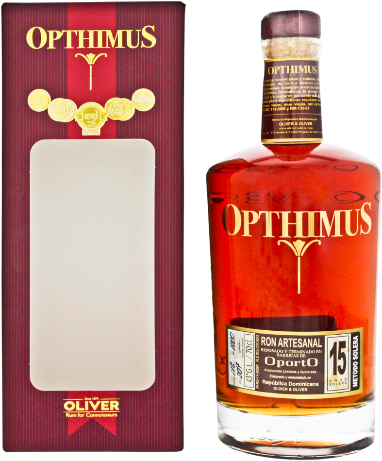 
Opthimus Rum 15 Jahre Oporto

