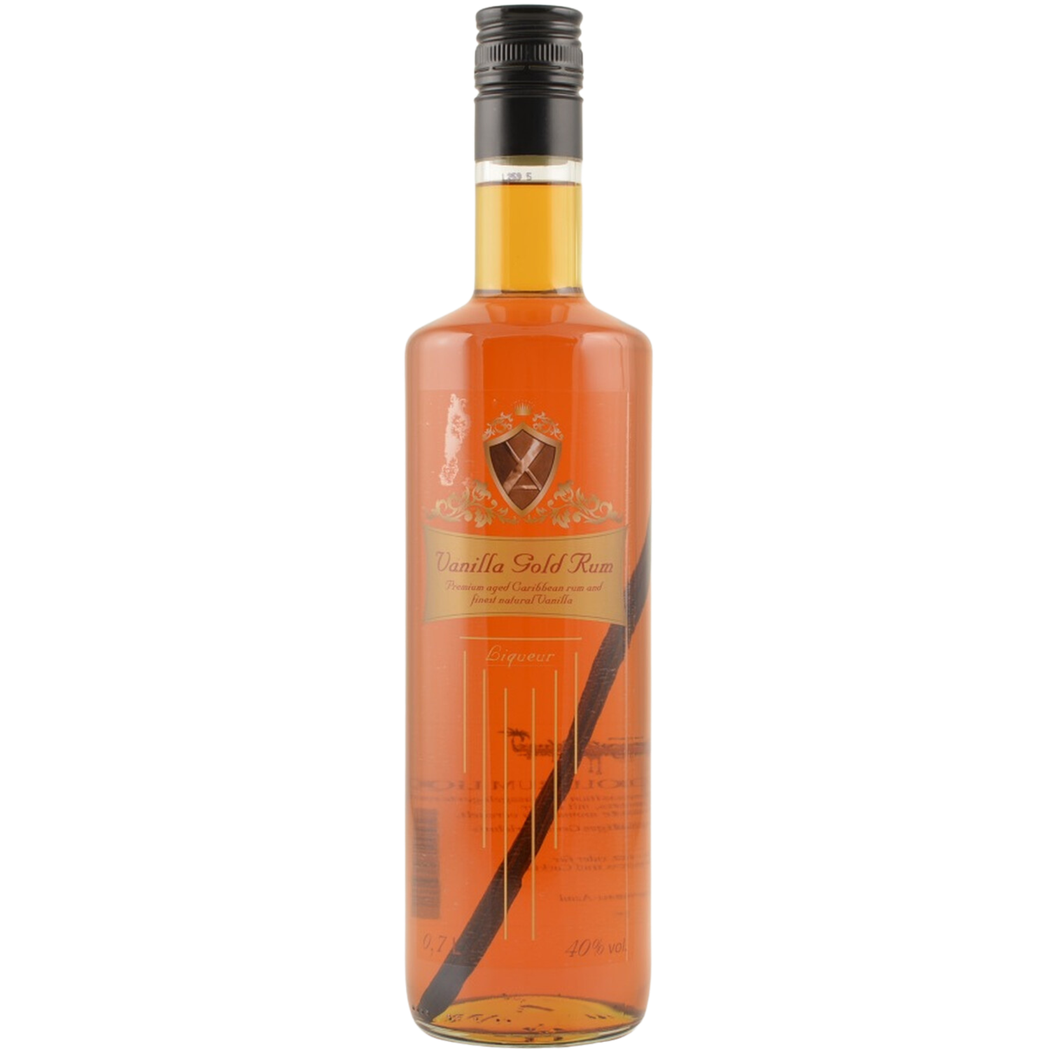 Taste DeLuxe Vanilla Gold Rumlikör mit Vanilleschote