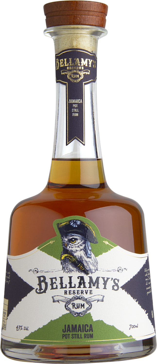 Bellamys Reserve Rum Jamaica double-aged in Rum Casks