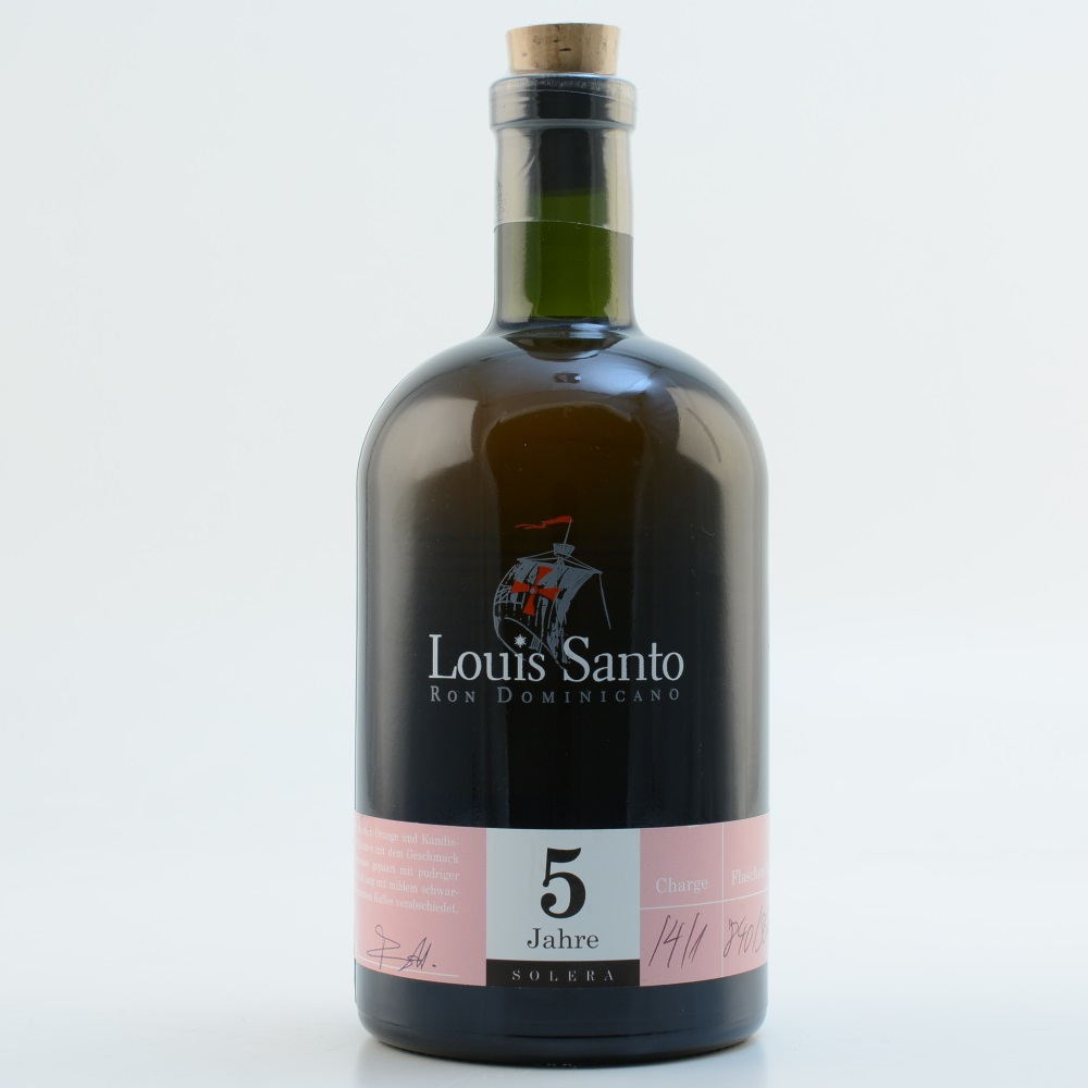 Louis Santo Ron Dominicano 5 Jahre Solera Rum