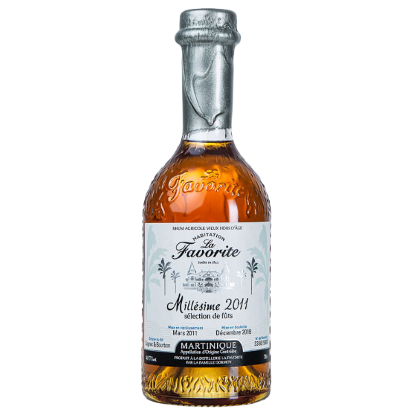 La Favorite Rhum Agricole Vieux Hors d'Age Millesime 2011