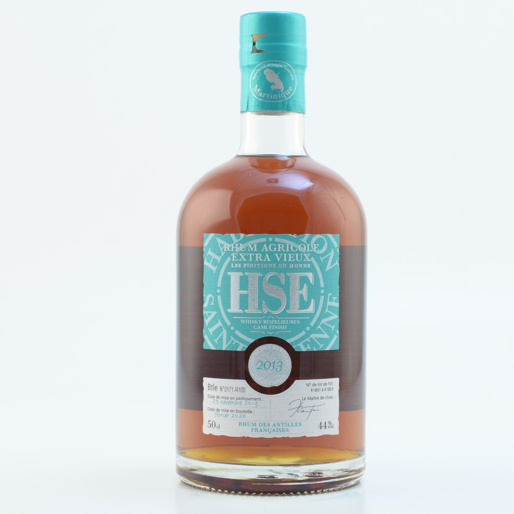 H.S.E. Rhum Agricole Extra Vieux 2013 Whisky Rozelieures Cask Finish