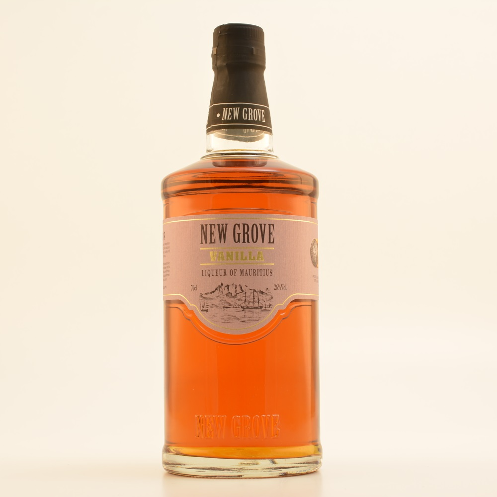 New Grove Vanilla Rum Liqueur of Mauritius
