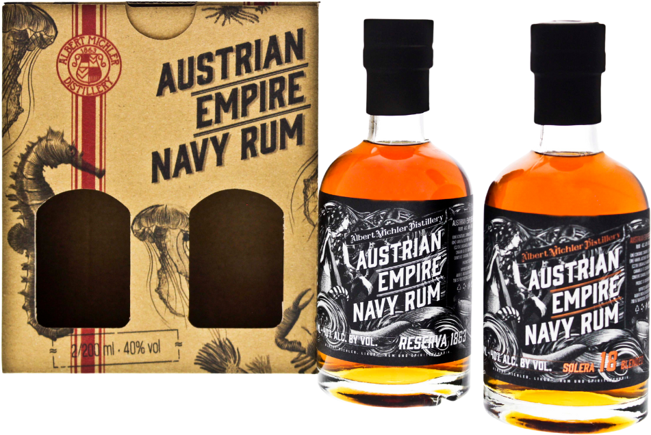 Austrian Empire Navy Rum Reserve 1863 + Solera 18YO