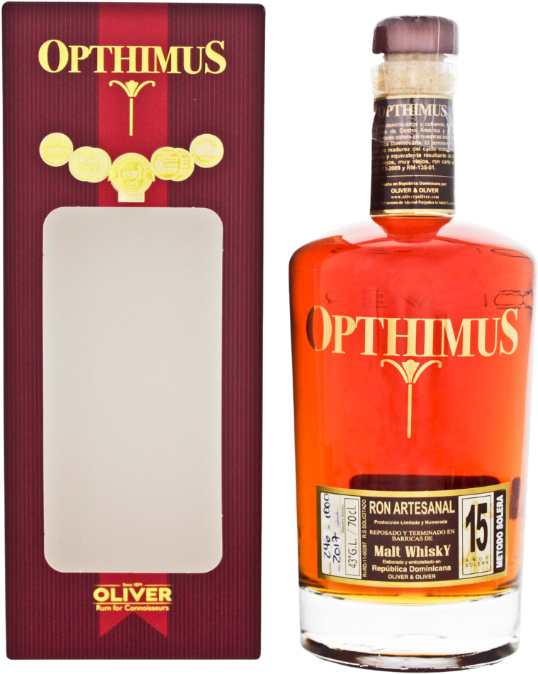 Opthimus 15 Jahre Malt Whisky Finish Rum