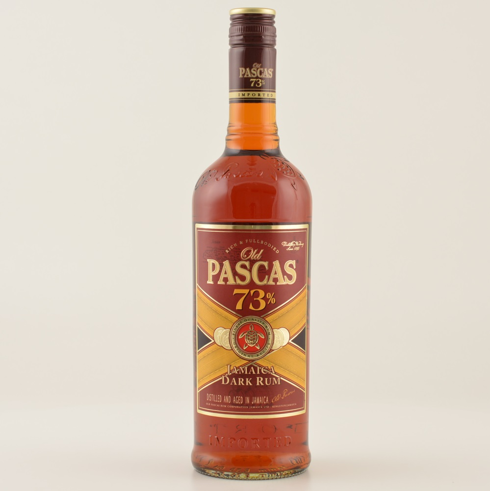 Old Pascas Jamaica Rum Overproof