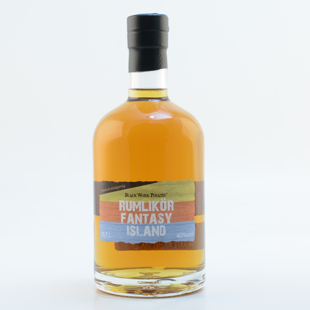 Black Work Pirates Rumlikör Fantasy Island