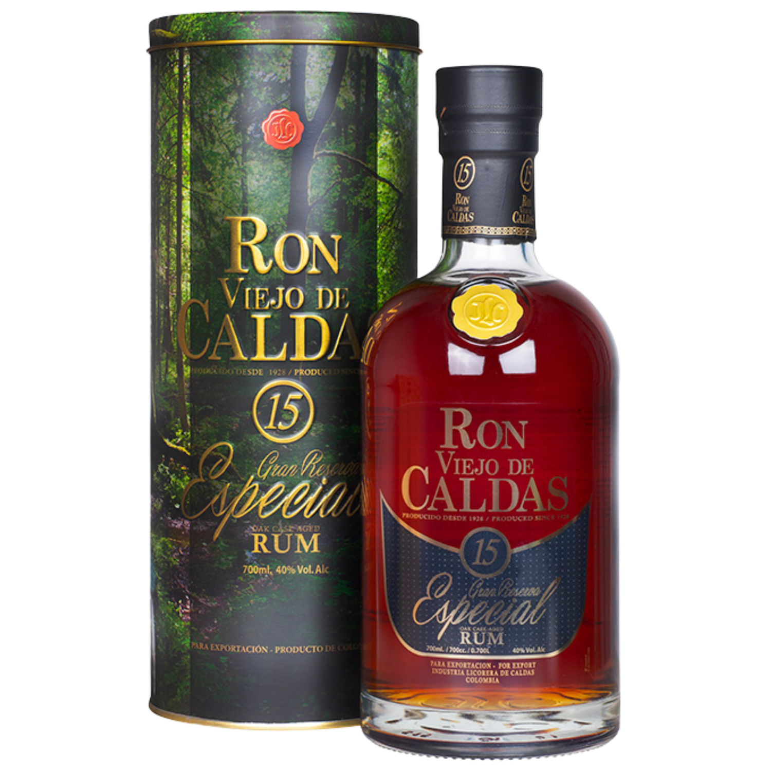 Ron Viejo de Caldas Gran Reserva Aspecial 15 Jahre Rum