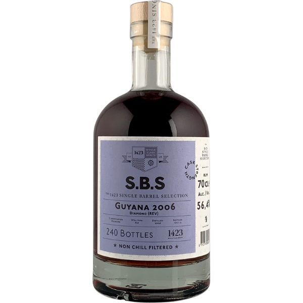 SBS Rum Guyana 2006 REV Cask