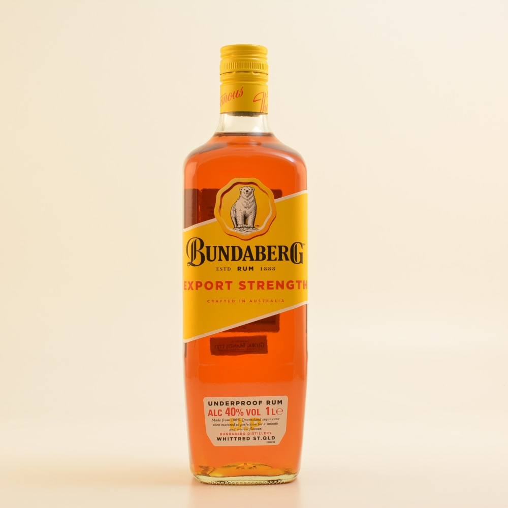 Bundaberg Australian Export Strength Underproof Rum