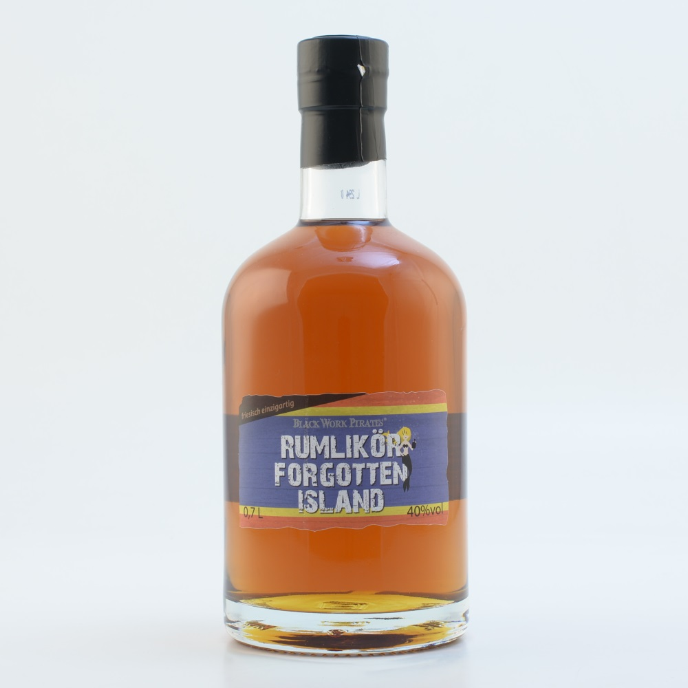 Black Work Pirates Forgotten Island Rumlikör