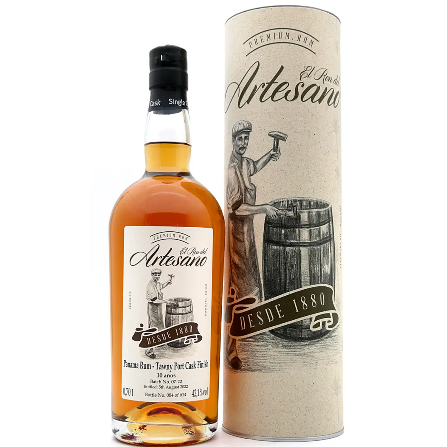 El Ron del Artesano 10 Jahre Tawny Port Cask Finish