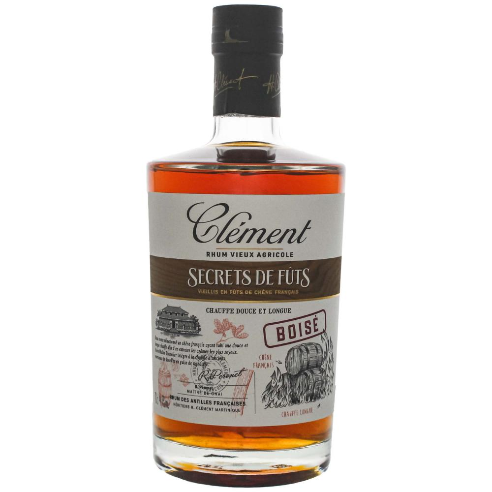 Clement Tres Vieux Rhum Agricole Secrets de Futs Boise