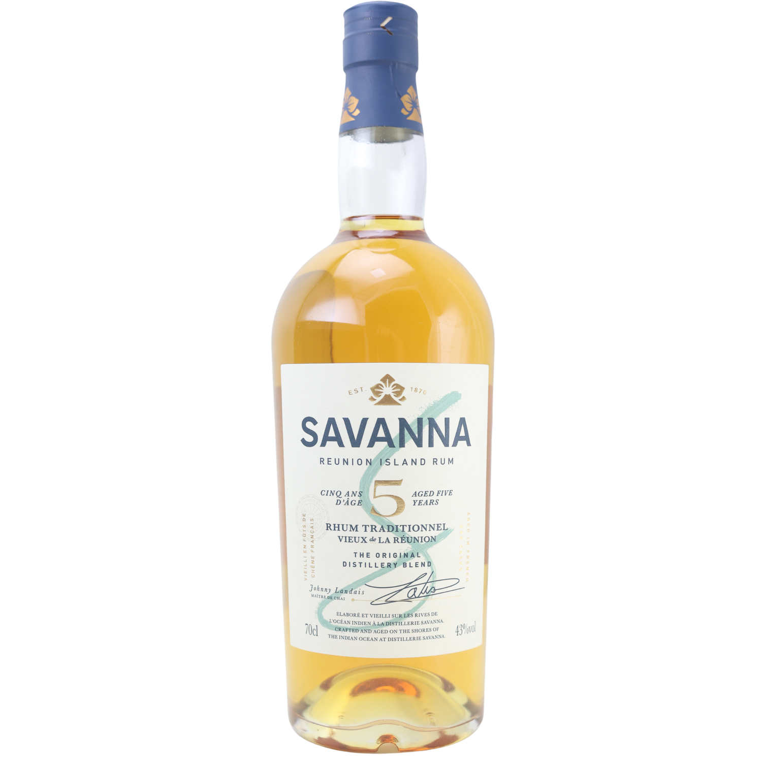 Savanna Rhum Vieux Traditionnel 5 Jahre