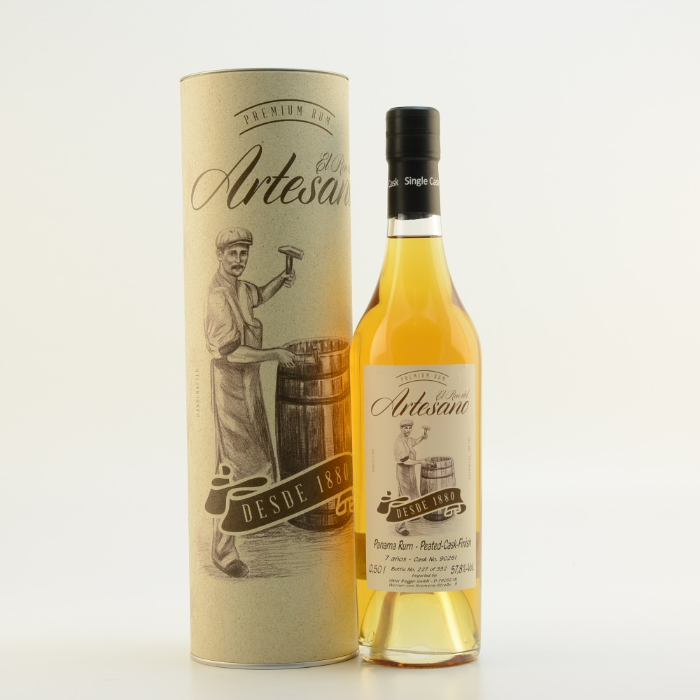 El Ron del Artesano 7 Jahre Peated Whisky Cask Finish
