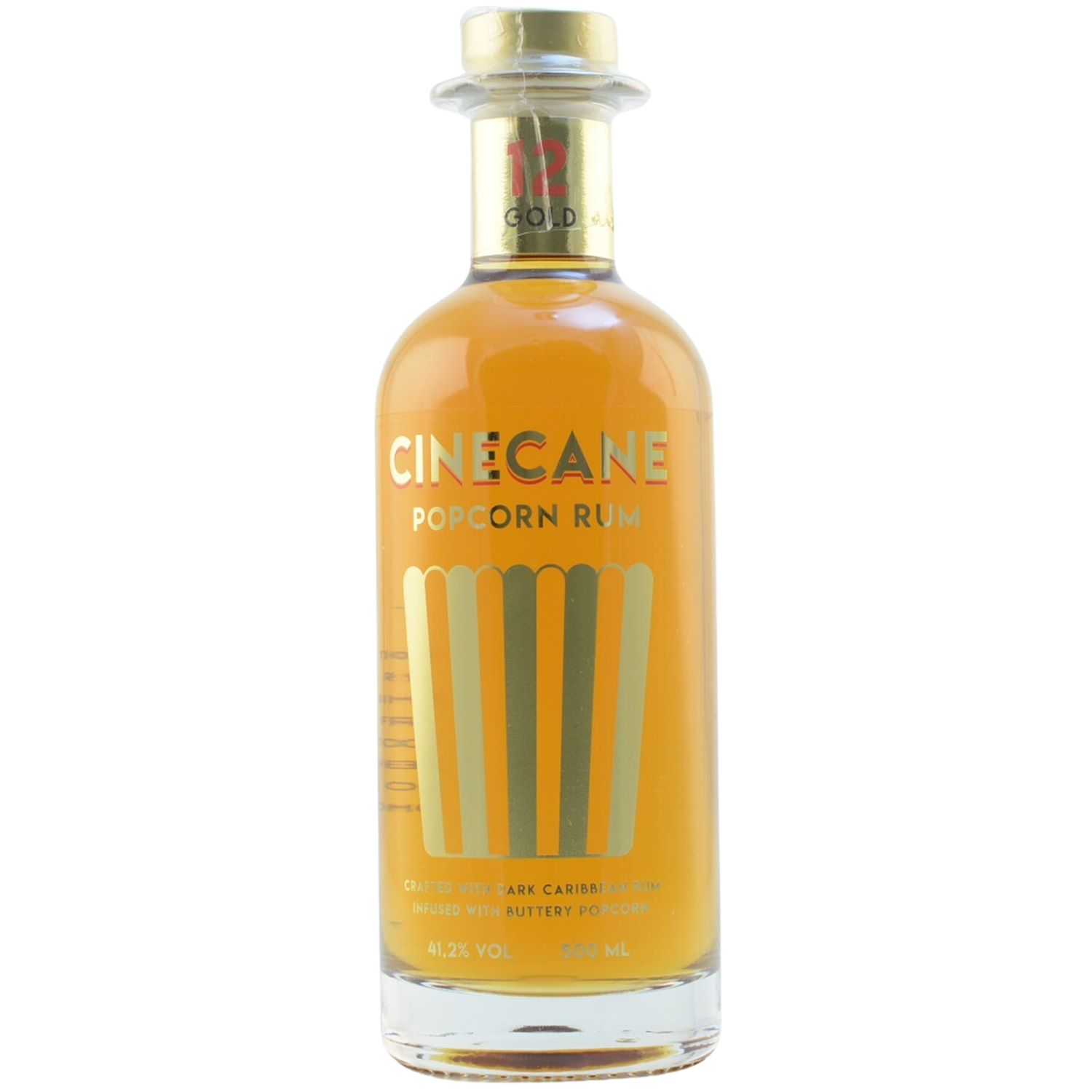 CINECANE Gold Popcorn infused Rum Spirit