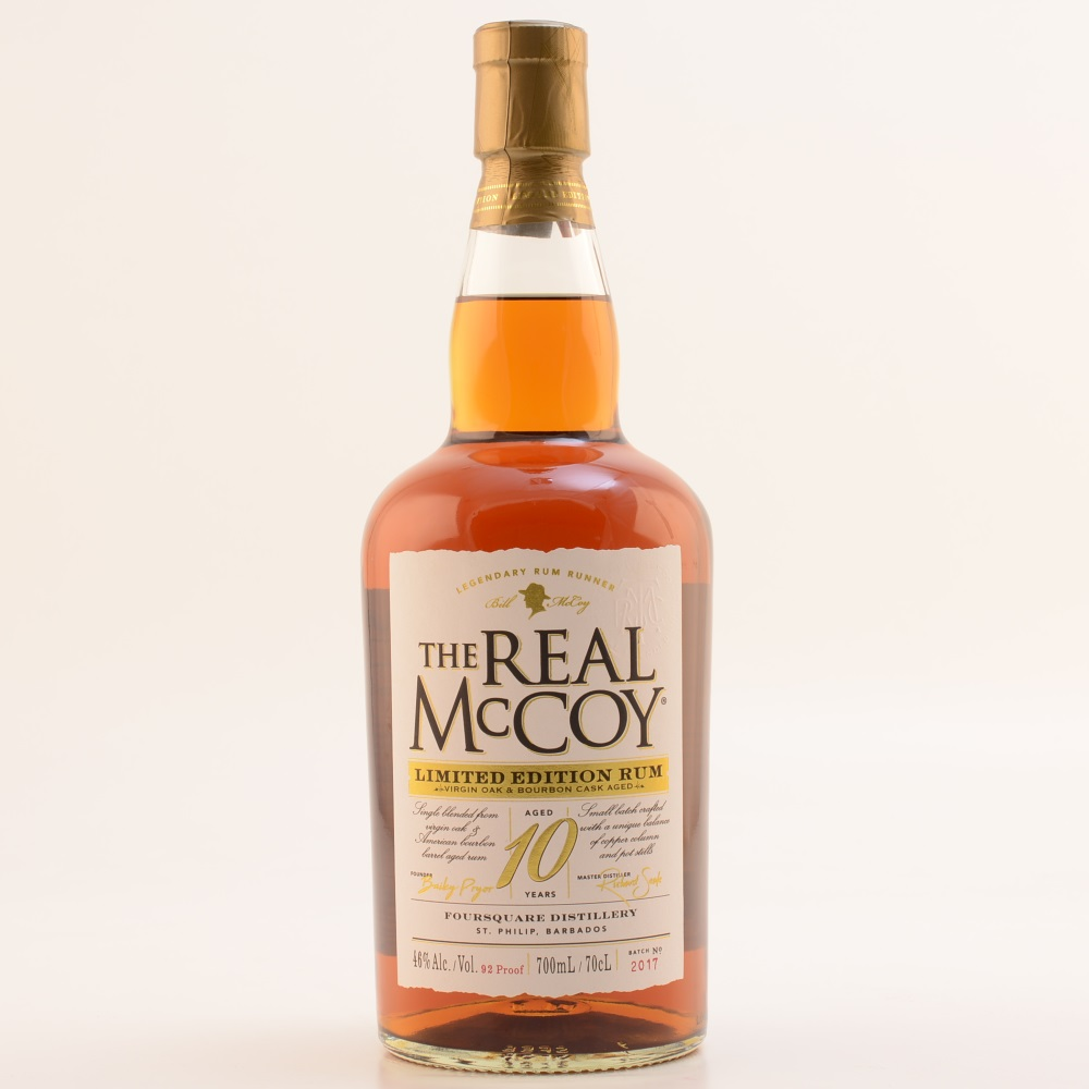 The Real McCoy Rum 10 Jahre - Limited Edition Virgin Oak