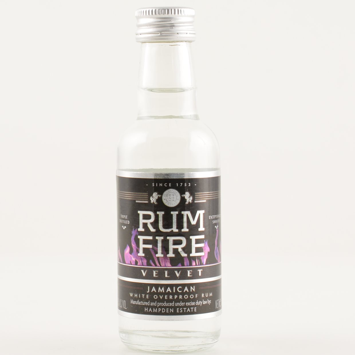 Hampden Rum Fire Velvet Overproof MINI