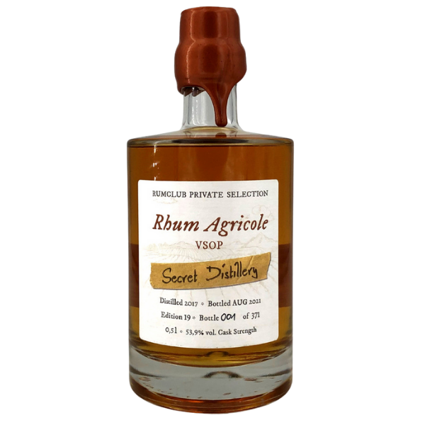 Rumclub Private Selection Ed.19 VSOP Rhum Agricole Secret Distillery