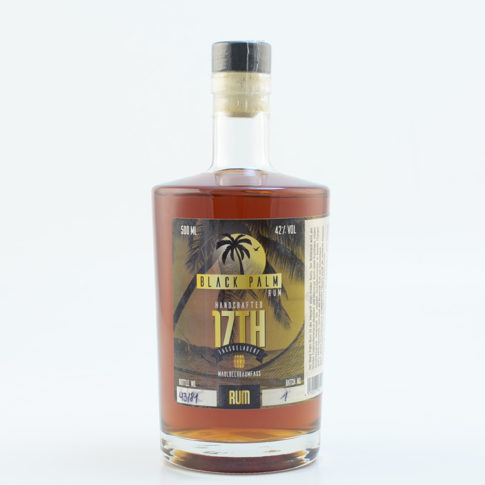 Black Palm Rum 17th Maulbeerfass