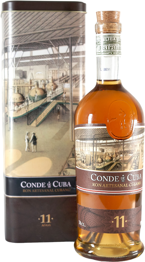 Conde de Cuba 11 Anos Rum