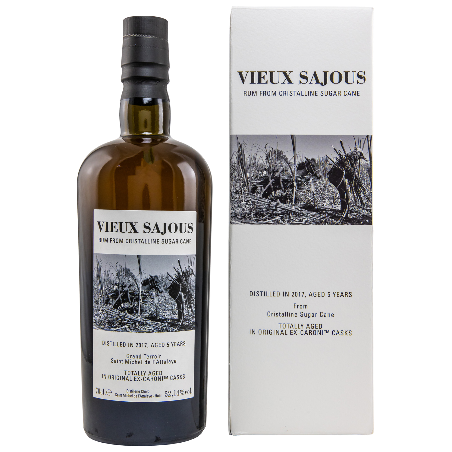 Vieux Sajous 5 Jahre Caroni Cask Cane Juice Rum