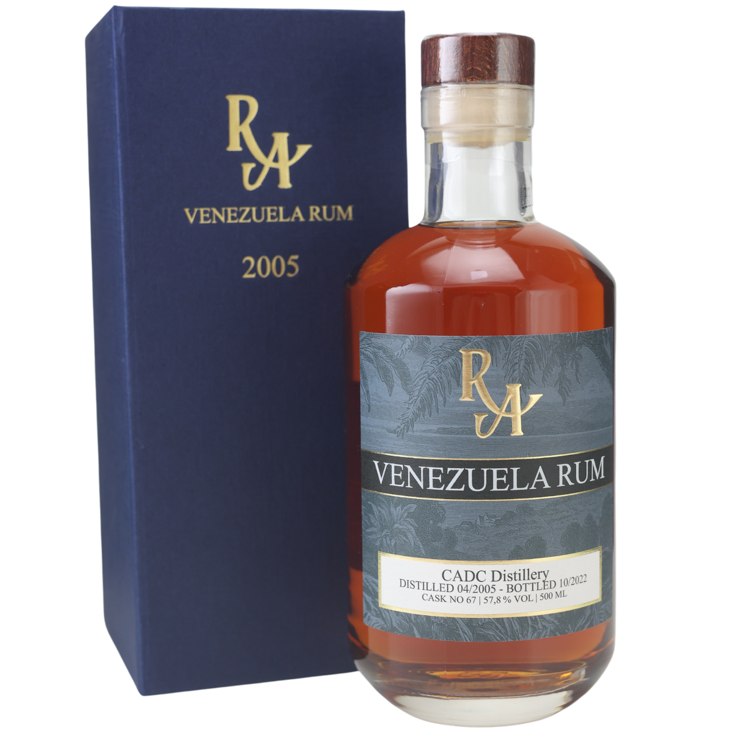 Rum Artesanal Venezuela CACD Distillery 2005 Rum