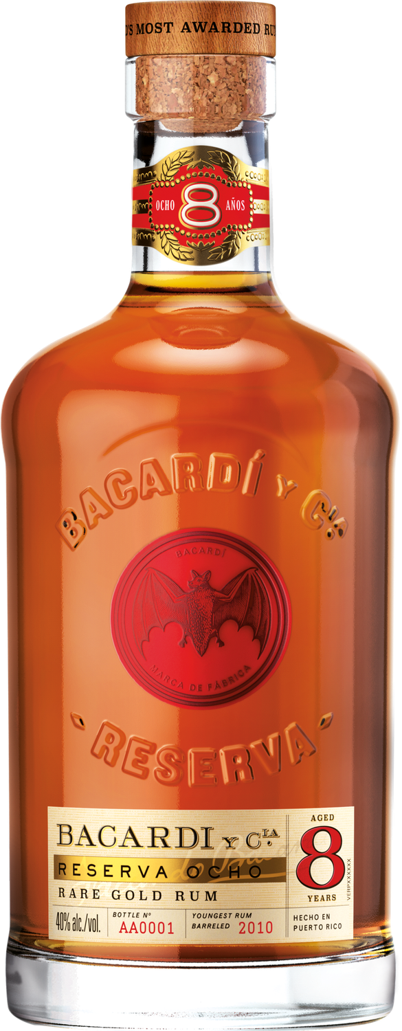 Bacardi 8 Jahre Reserva Ocho Rum