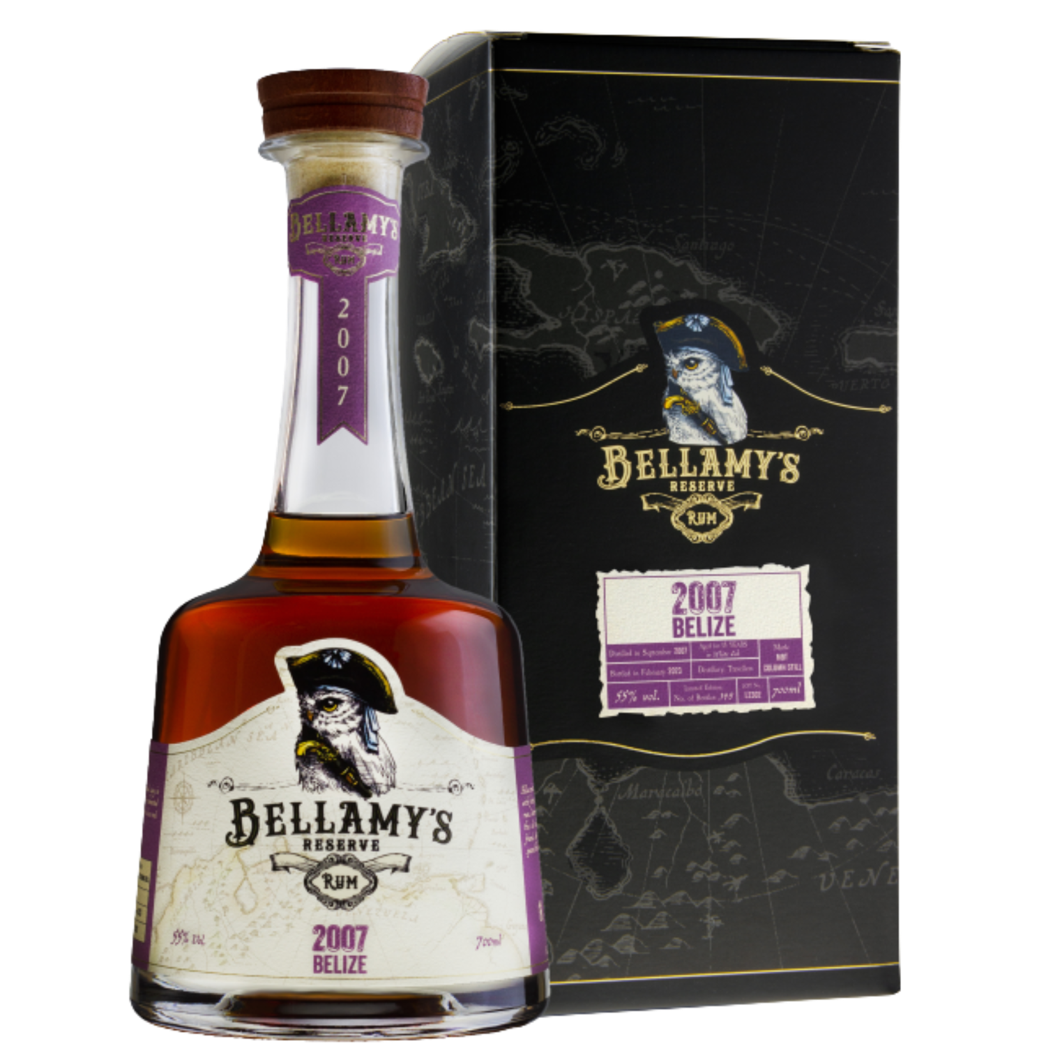 Bellamys Reserve Rum 2007 Belize