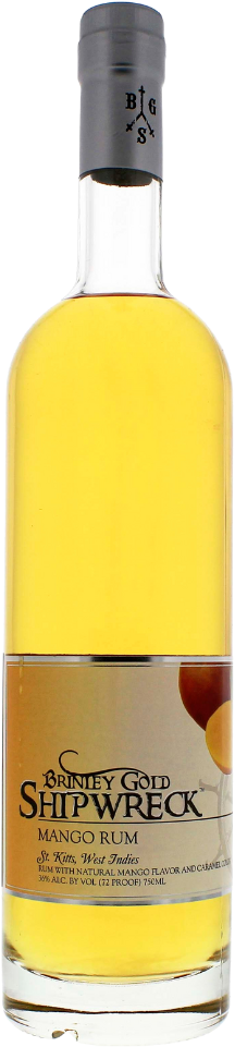 Brinley Shipwreck Gold Mango Likör