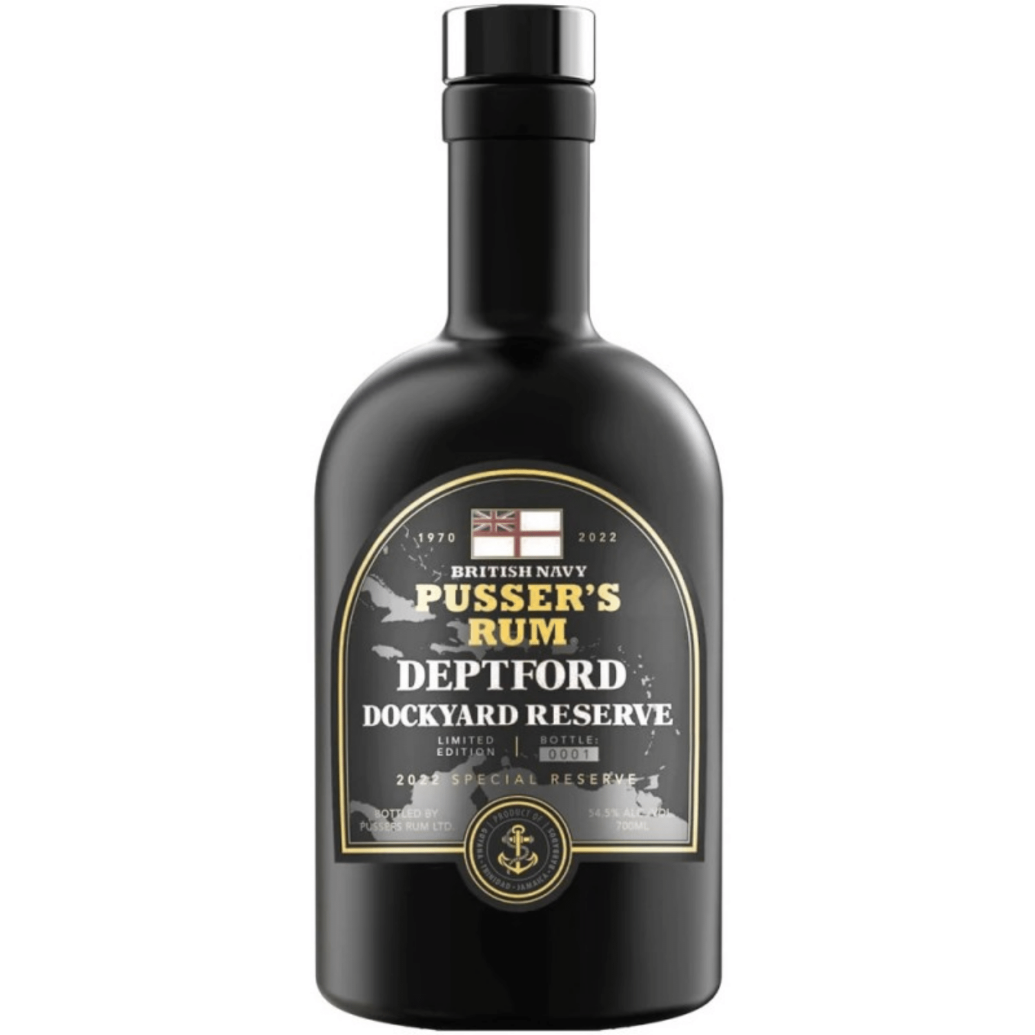 Pussers British Navy Rum Deptford Dockyard Limited Edition 2022