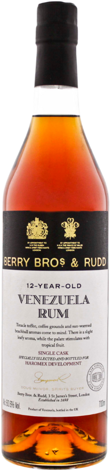 Berry Bros & Rudd Venezuela Rum 12 Jahre Cask Strength