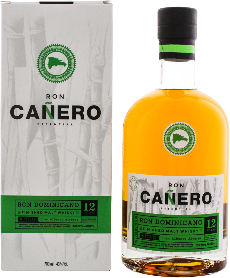 Ron Canero 12 Solera Ron Dominicano Whisky Malt Finish Rum