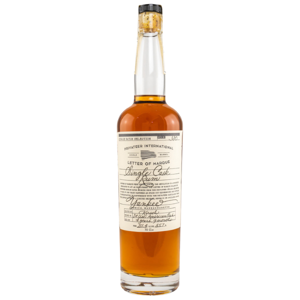 Privateer International Letters of Marque Yankee Single Cask Rum