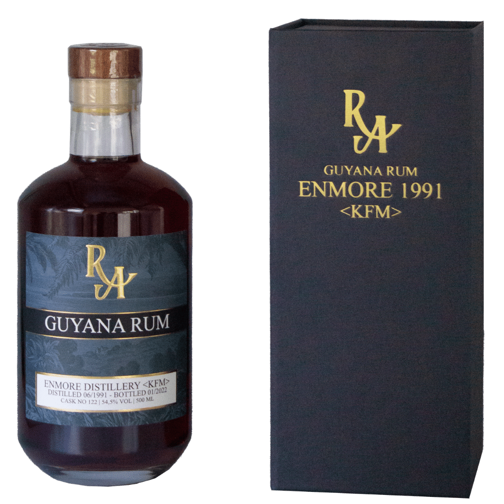 Rum Artesanal Guyana Enmore 1991 KFM