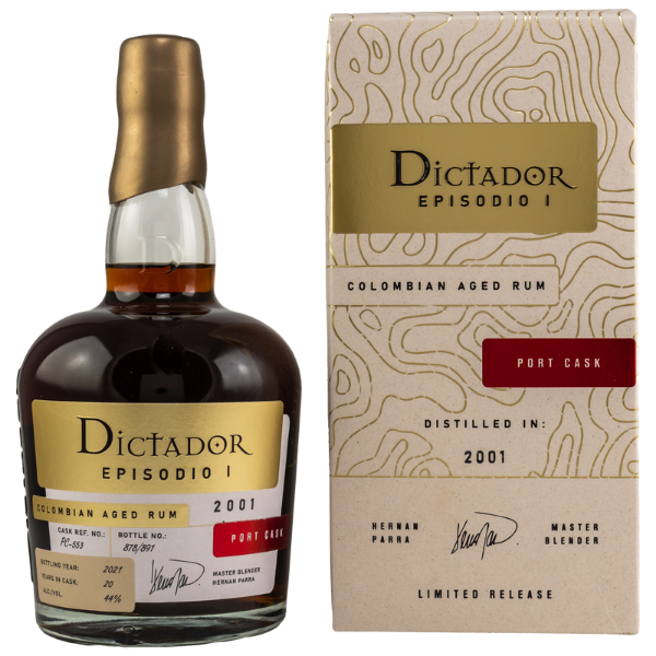 Dictador Episodio I 2001/2021 Port Cask Rum