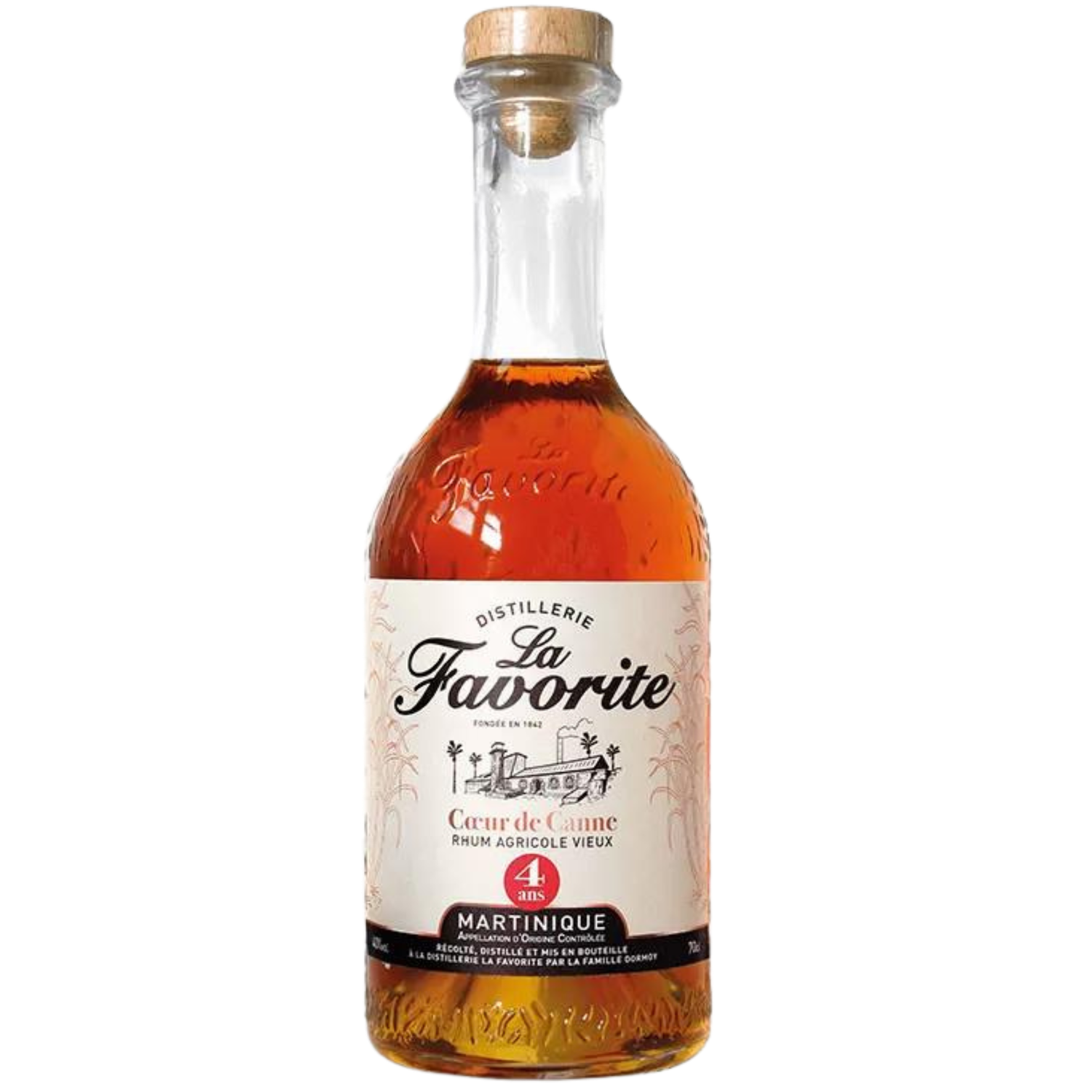 La Favorite Rhum Agricole Vieux de Cannes 4 Jahre