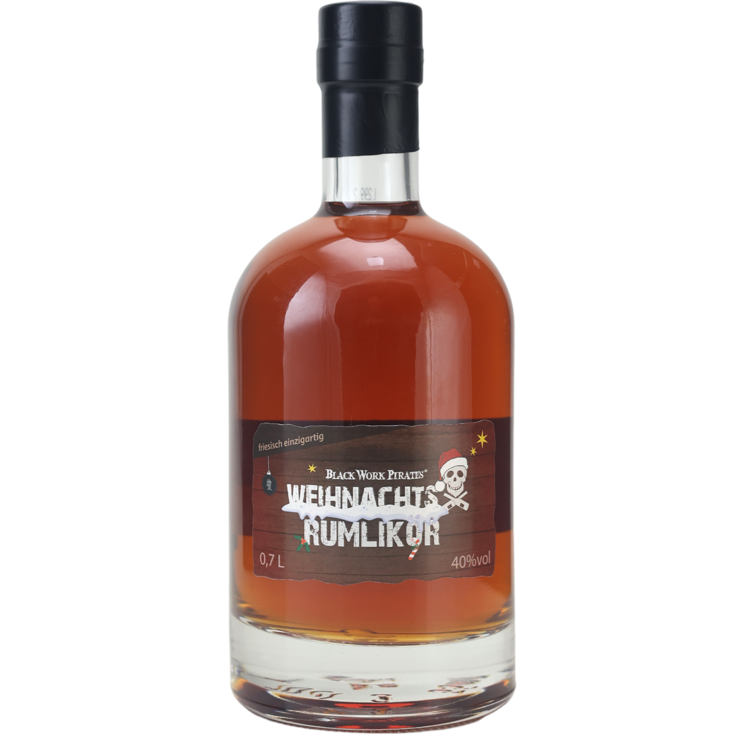 Black Work Pirates Weihnachts Rumlikör