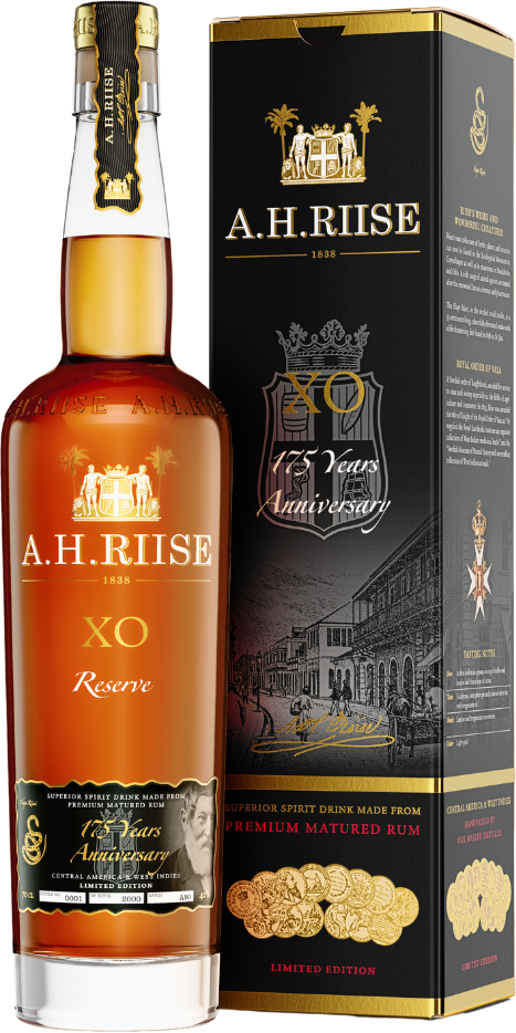 A.H. Riise XO Reserve 175 Jahre Anniversary Ltd Edt. (Rum-Basis)
