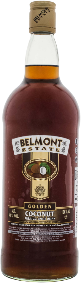 Belmont Estate Gold Coconut Spirit (Rum Basis)