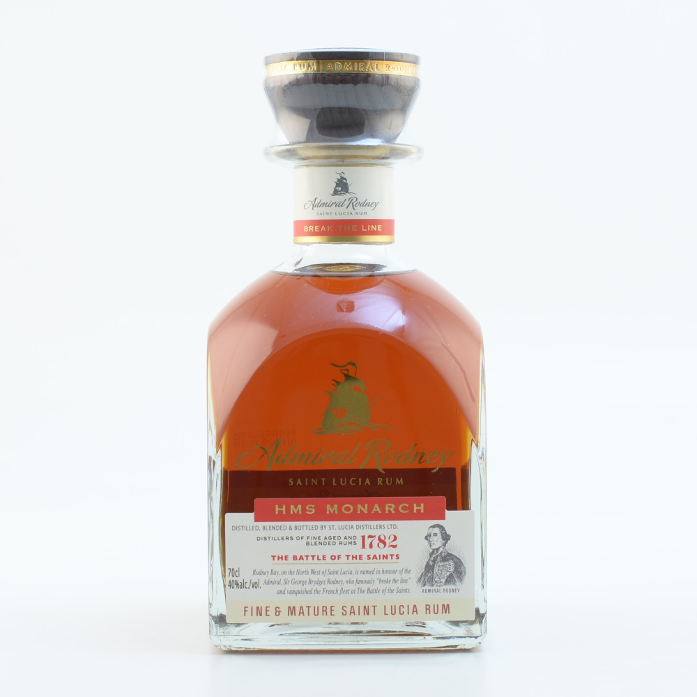 Admiral Rodney Rum HMS Monarch