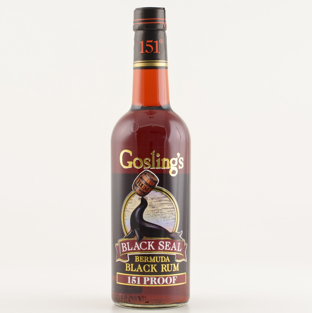 Goslings Black Seal 151 Proof Rum