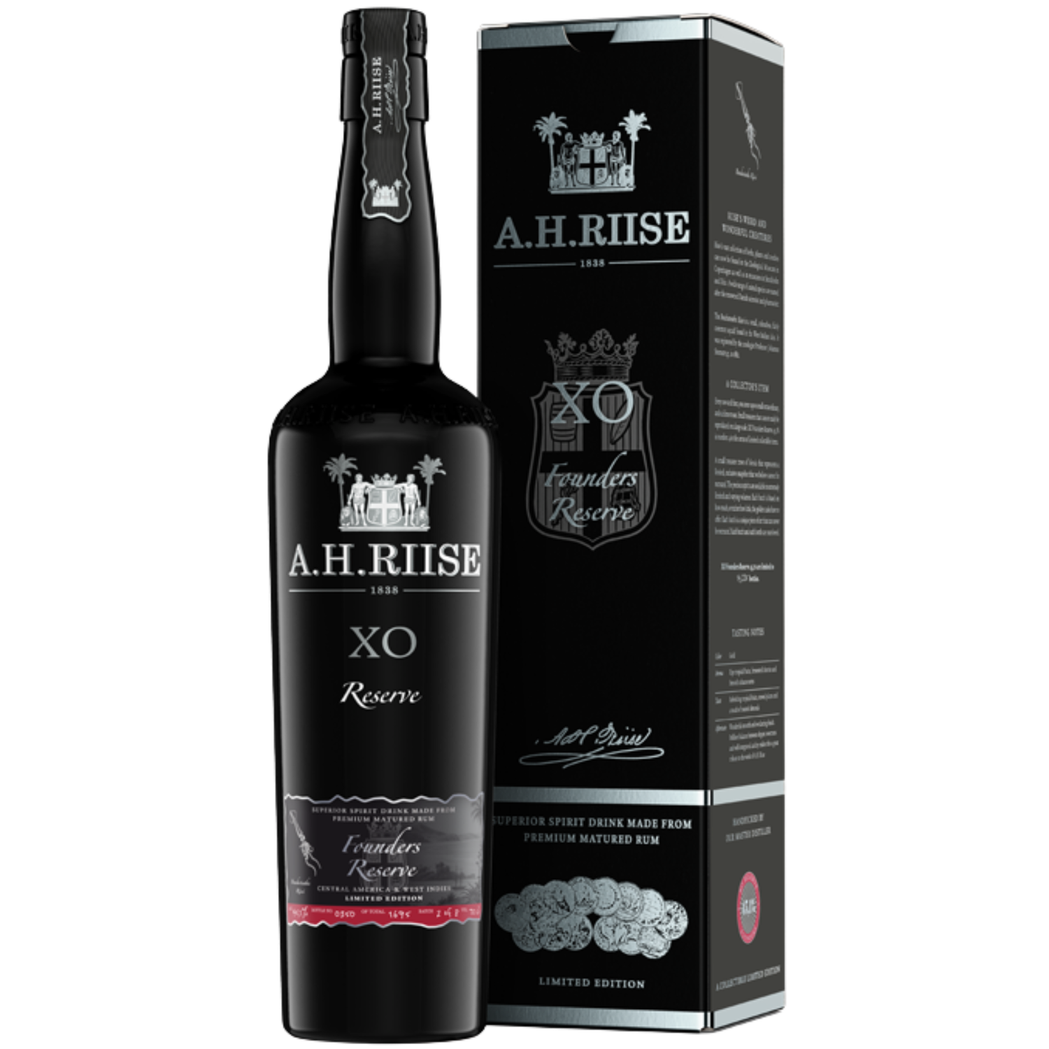 A.H. Riise Black XO Founders Reserve 4th Edition (Rum-Basis)