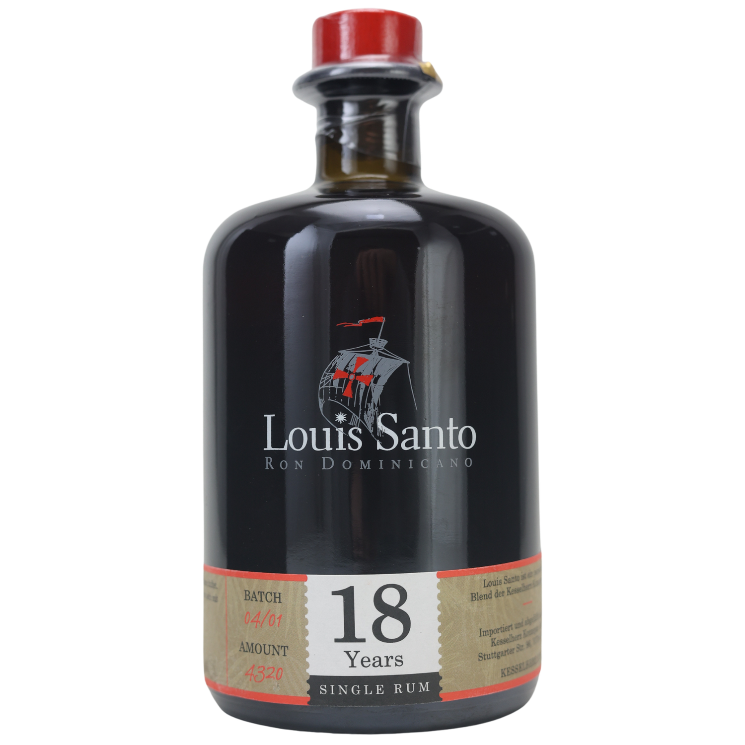 Louis Santo Ron Dominicano 18 Jahre Rum