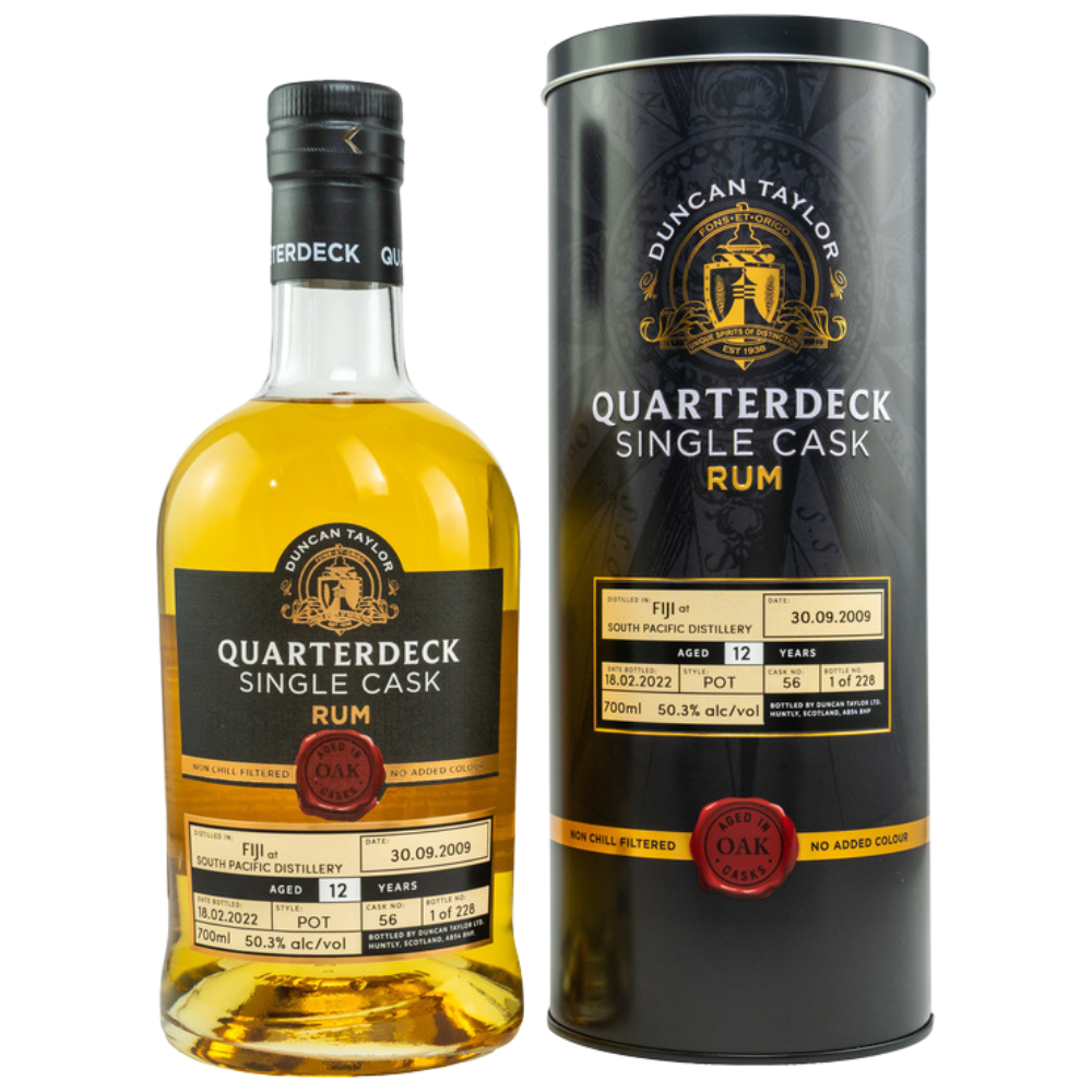 Duncan Taylor Fiji Quarterdeck 2009/2022 Single Cask Rum