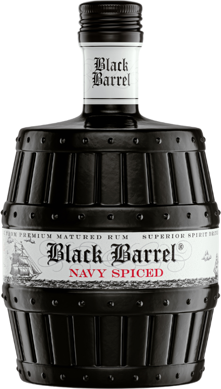 A.H. Riise Black Barrel Navy Spiced (Rum-Basis)