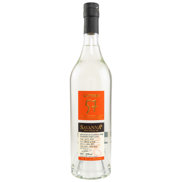 Savanna Rhum Blanc Lontan 57